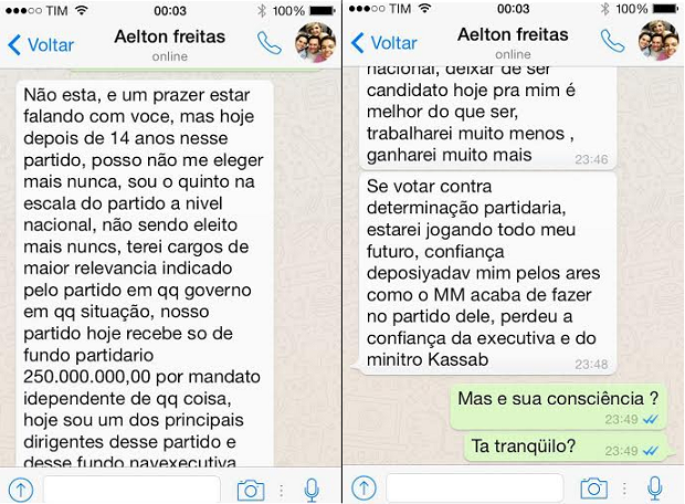 Líder do PR confirma que irá votar contra o impeachment para ficar com o dinheiro roubado de você