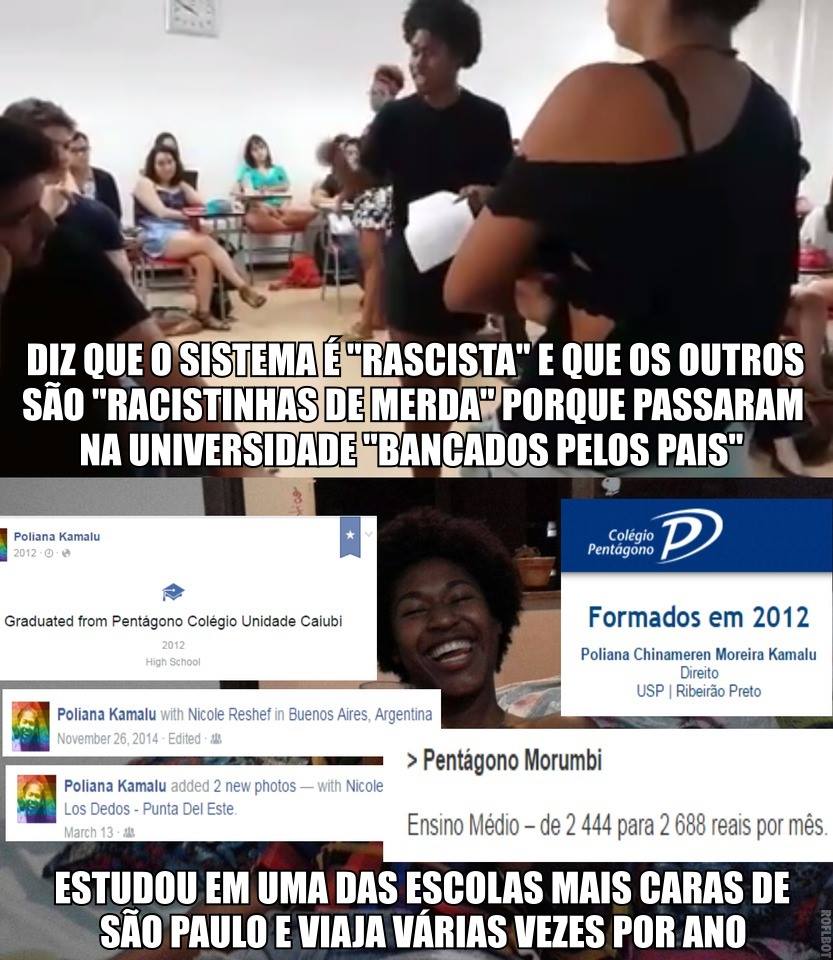 negra oprimida na usp