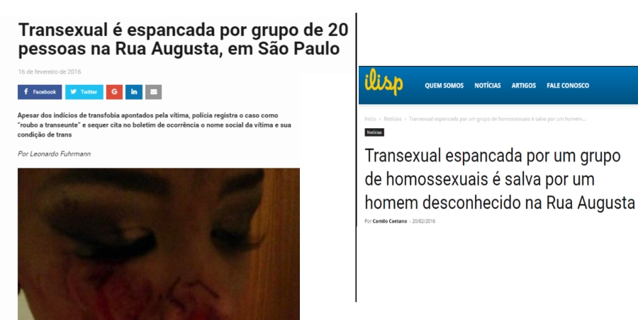 transsexual vitima de homofobia