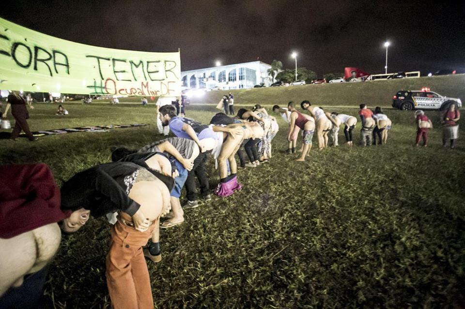 "Bundaço Fora Temer" em Brasília