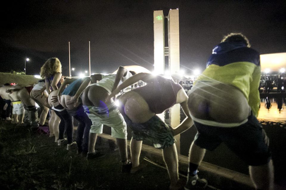 "Bundaço Fora Temer" em Brasília