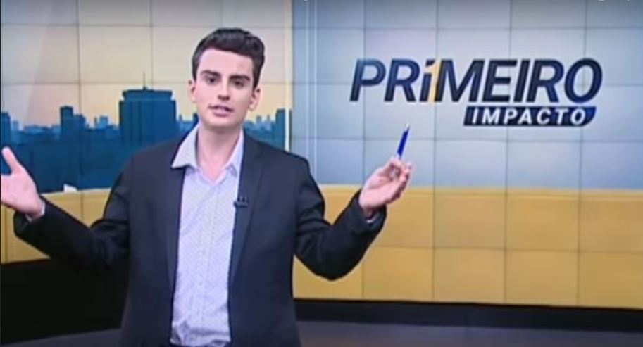 Dudu estreou no telejornal na última quarta-feira (12)